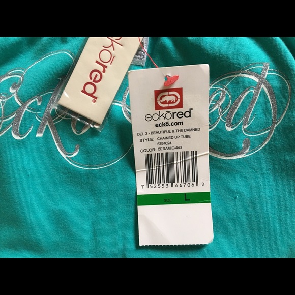 Ecko Red Tube Top - Picture 3 of 3